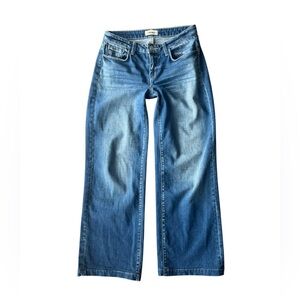 L’Agence Mid Rise Wide Leg Pants size 25 very well made